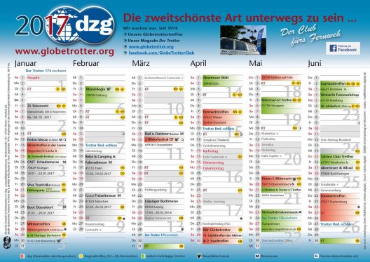 dzg  Kalender  2017