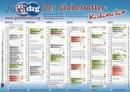 Globetrotter Kalender 2018