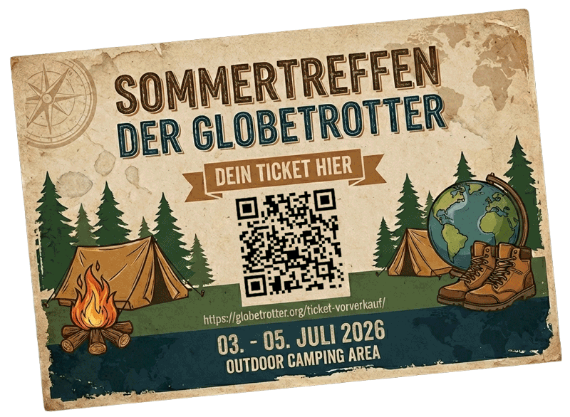 Tickets Sommertreffen Globetrotter 2026 Tickets Sommertreffen Globetrotter 2026